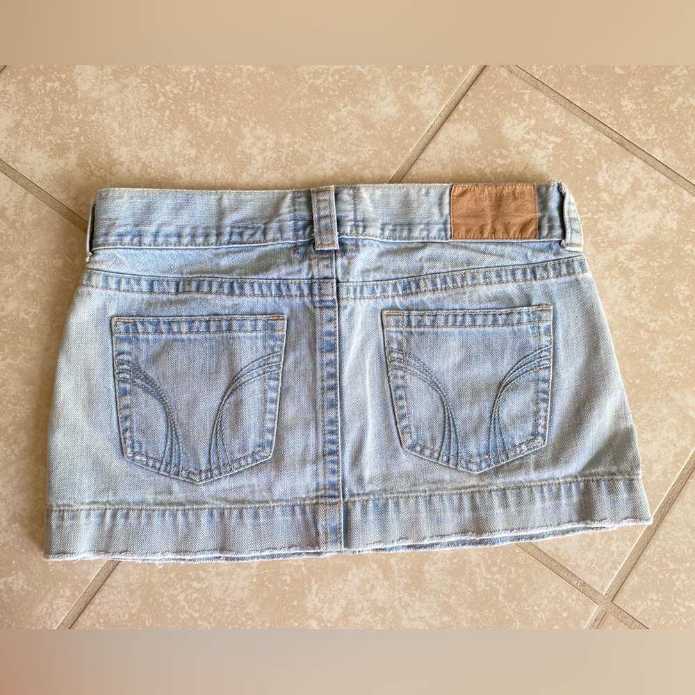 Y2k Hollister denim mini skirt - Picture 6 of 14